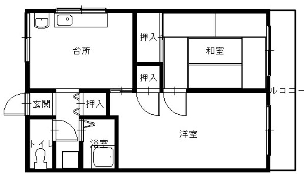 長与駅 徒歩31分 2階の物件間取画像